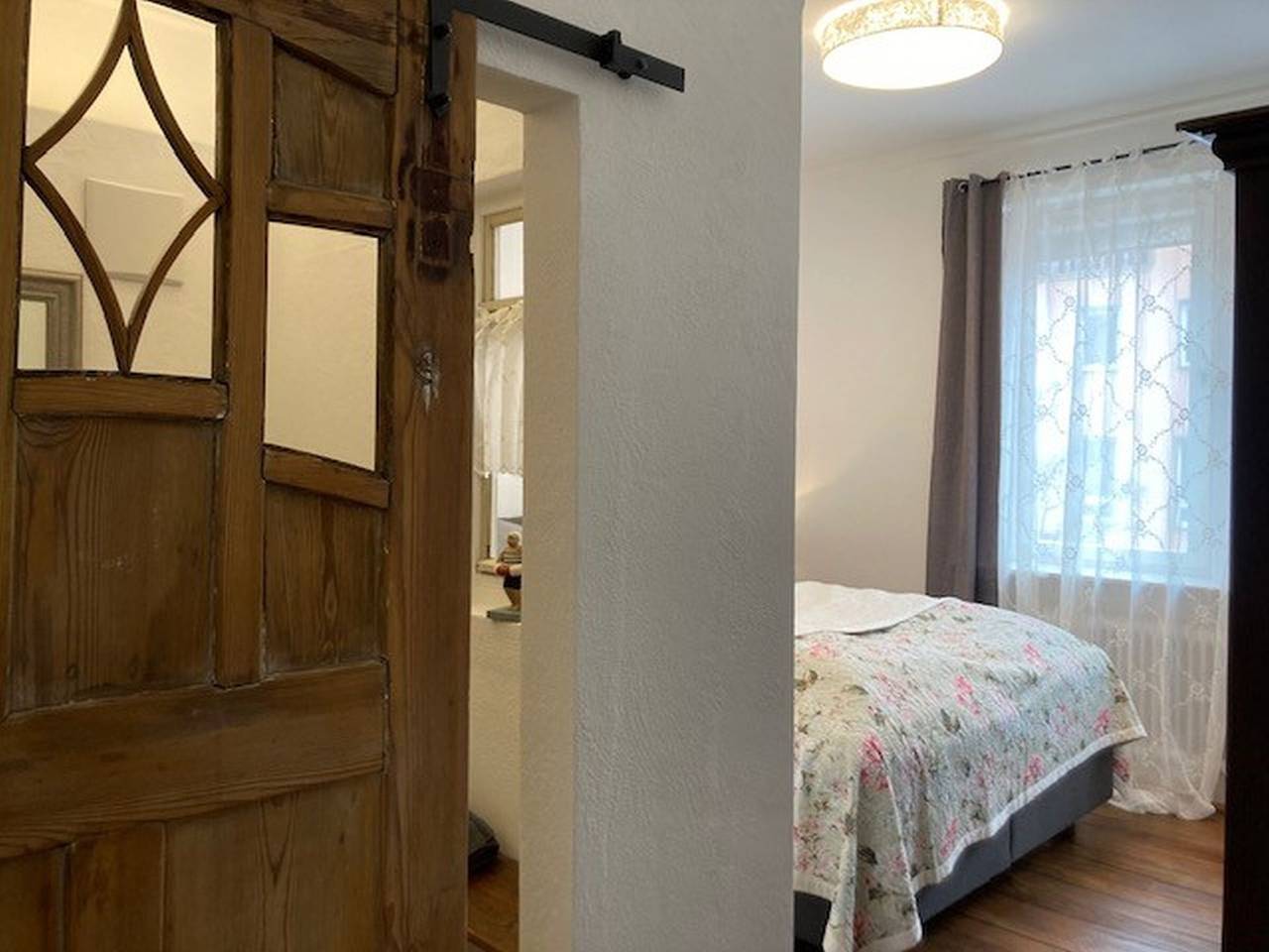 Ganze Wohnung, Ferienwohnung 'Luise' mit Gemeinschaftsterrasse und Wlan in Münsingen, Neckar-Alb