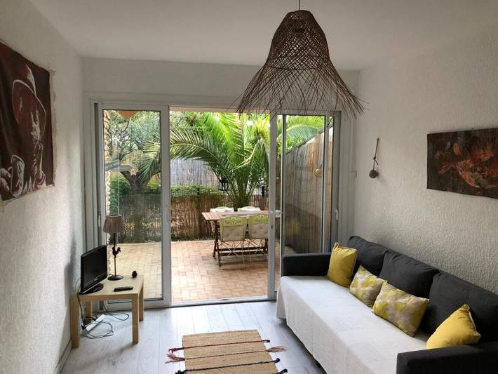 Gîte pour 4 personnes, avec vue et jardin dans Plage du Pin de Galle - 2