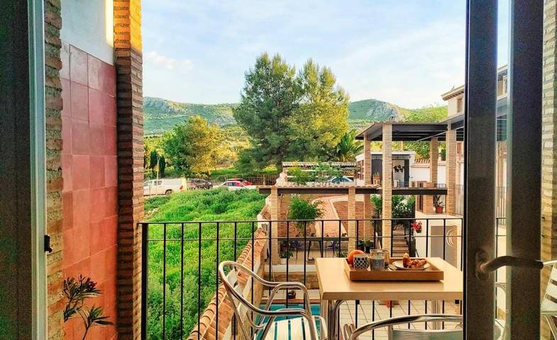 Appartement de vacances pour 6 personnes, avec piscine ainsi que jardin et vue - 1