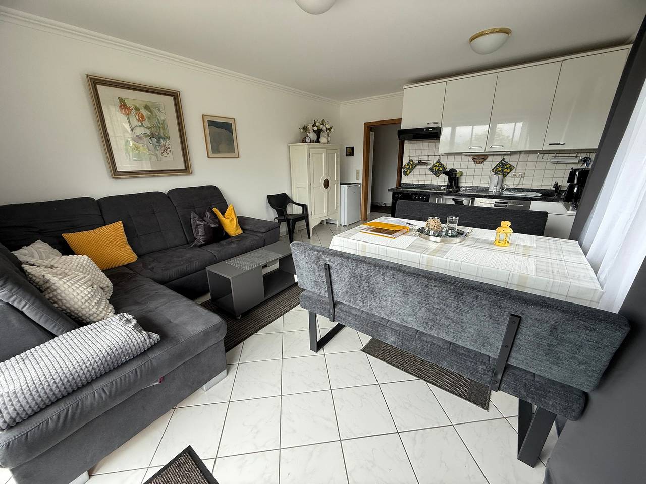 Geheel vakantieappartement, Vakantieappartement voor 4 personen met terras in Krün, Beierse Alpen