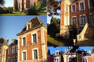 Château pour 12 personnes, avec jardin et piscine dans les Landes