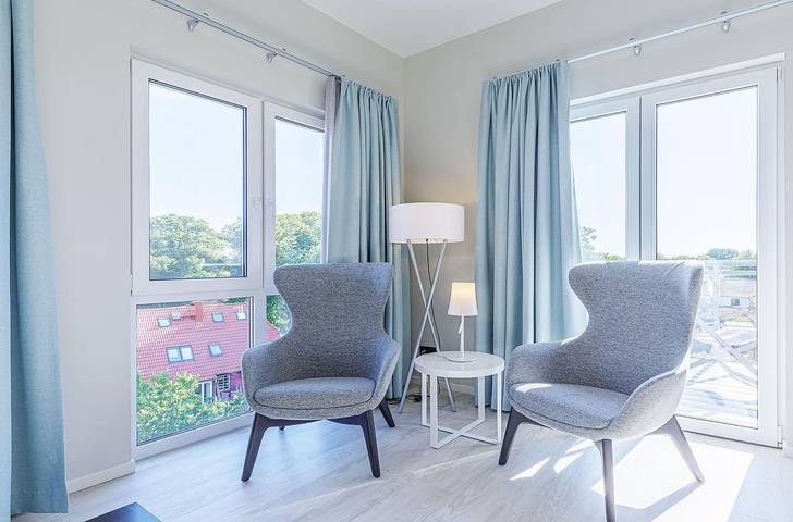 Ferienwohnung für 2 Personen, mit Sauna und Balkon in Wustrow - 3