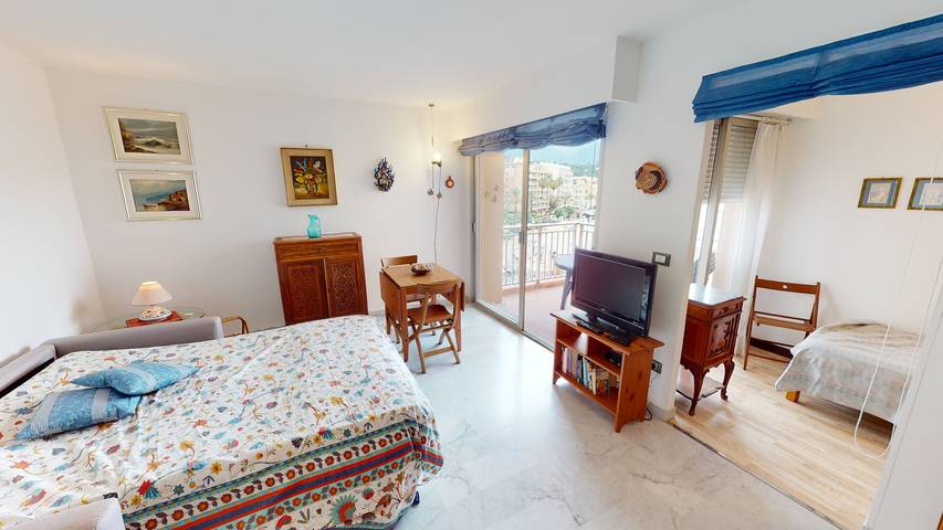 Studio für 3 Personen, mit Meerblick und Balkon in Roquebrune-Cap-Martin - 4