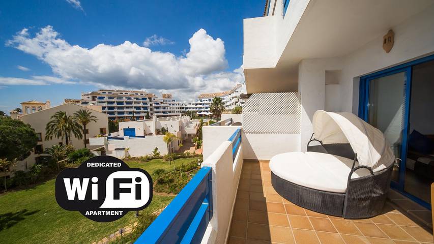 Ferienwohnung für 4 Personen, mit Terrasse, kinderfreundlich in La Duquesa