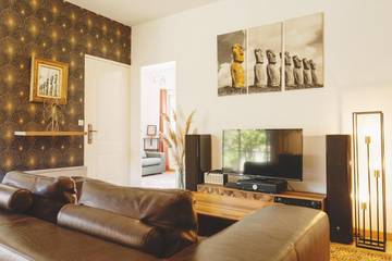 Gîte pour 7 personnes, avec balcon et vue dans Vauban