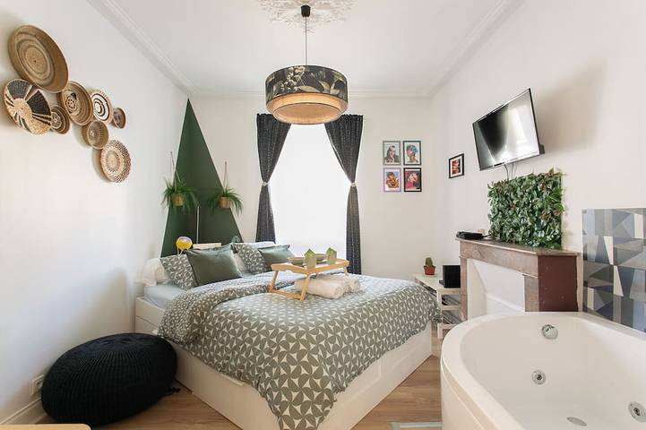 Location de vacances pour 2 personnes, avec jacuzzi à Nantes