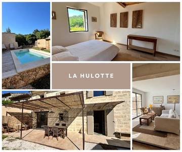 Gîte pour 4 personnes, avec terrasse ainsi que jardin et piscine à Sanilhac-Sagriès