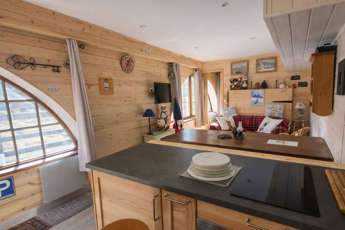Appartement entier, Refuge cosy à deux pas des pistes in Briançon, Serre Chevalier