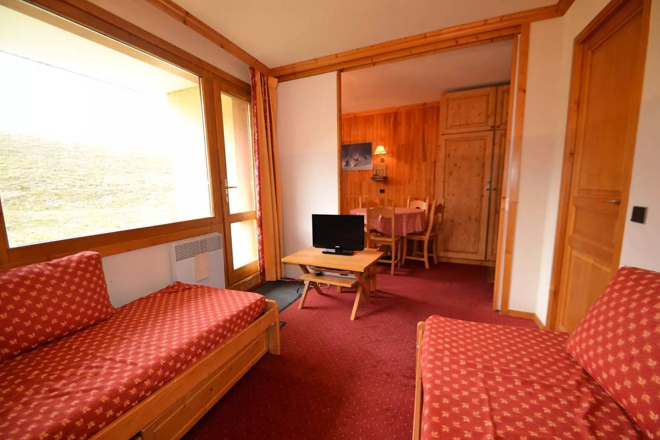 Apartamento entero, Studio Divisible 4/5 pers -Wifi - The Sapporo - España Villages in Plagne Villages, La Plagne-Tarentaise