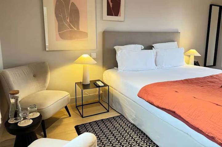 Hôtel pour 2 personnes, avec jardin ainsi que sauna et piscine