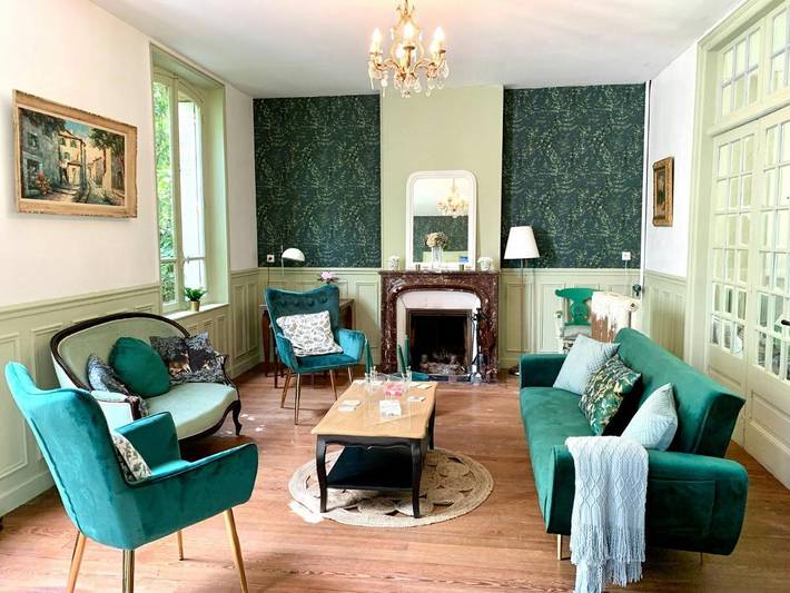 Maison de vacances pour 11 personnes, avec jardin