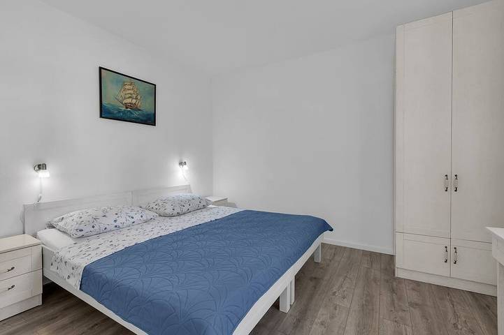 Ganze Wohnung, 3-Zimmer-Ferienwohnung am Strand Podgora, Makarska in Podgora, Makarska Riviera