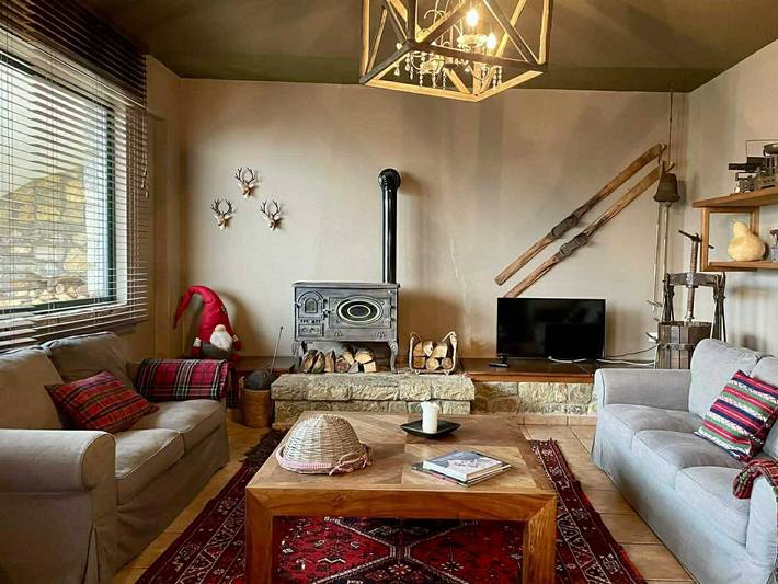 Apartamento para 4 personas, con Balcón y Jardín en Delfos