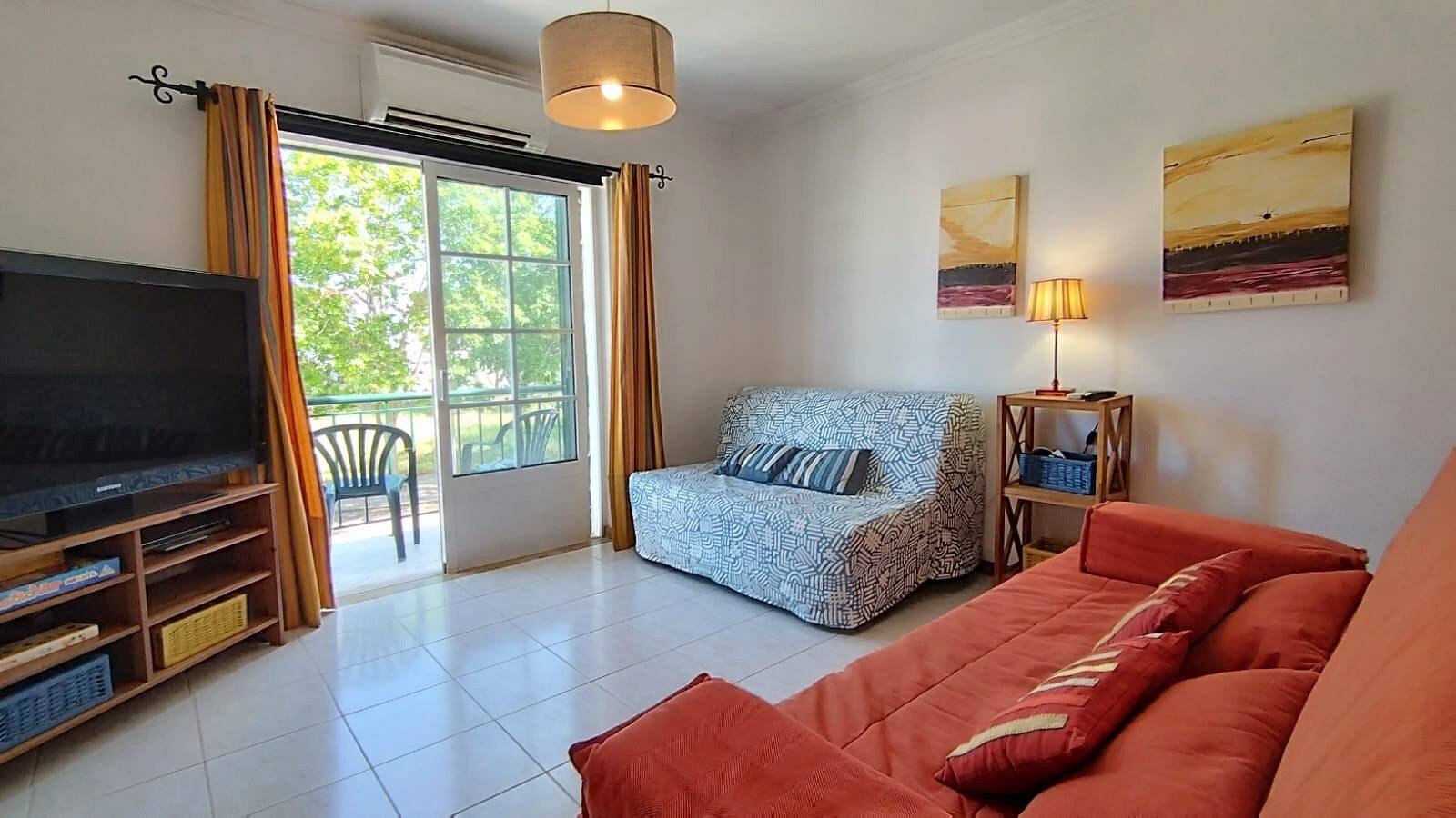 Ganze Wohnung, Apartment 'Dunas Beach T1' mit Balkon und Klimaanlage in Altura, Faro Distrikt