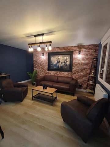Gîte pour 6 personnes, avec vue et jardin à Saint-Côme-du-Mont