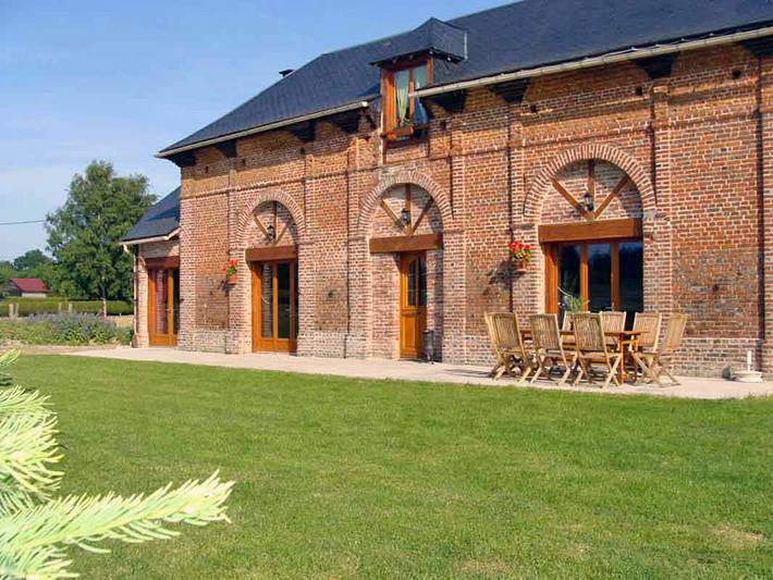 Gîte pour 8 personnes, avec Terrasse et Jardin