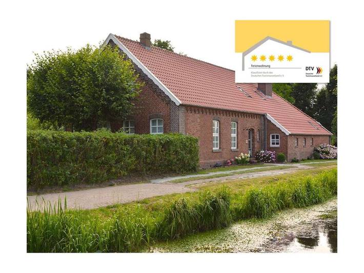 Ferienhaus für 4 Personen, mit Garten in Großefehn