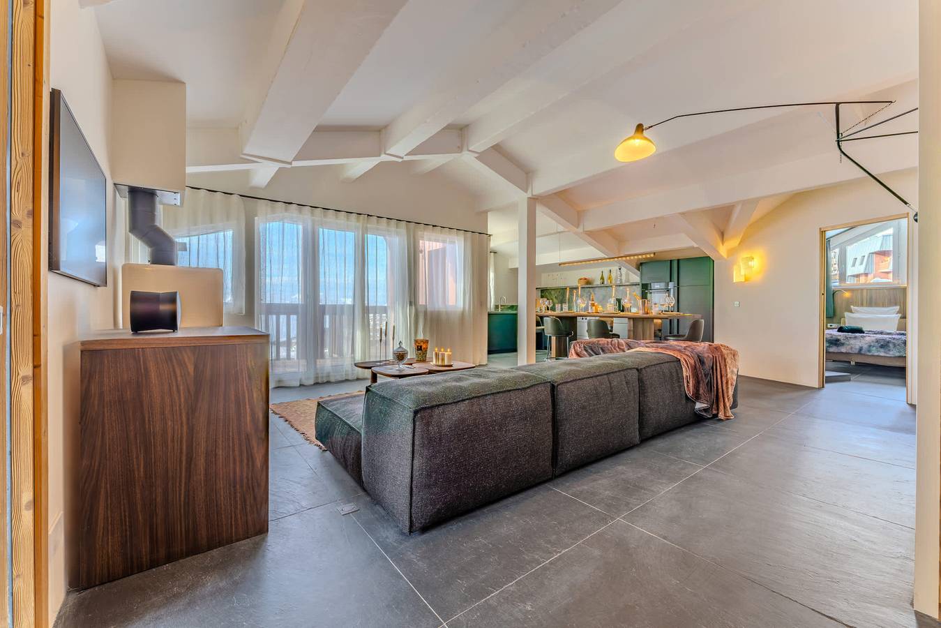 Appartement entier, Luxury Alpine Penthouse in the center of Val Thorens in Val Thorens, Les Trois Vallées