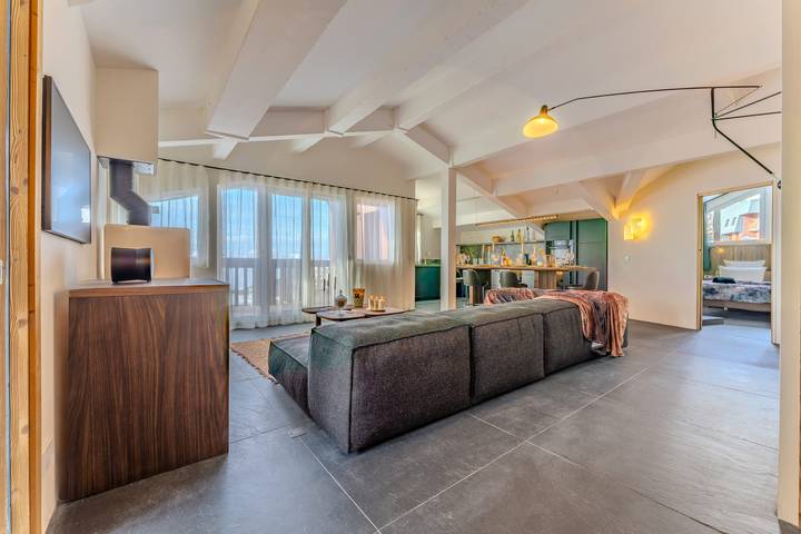 Appartement de vacances pour 6 personnes, avec jacuzzi ainsi que balcon/terrasse et sauna, animaux acceptés - 1