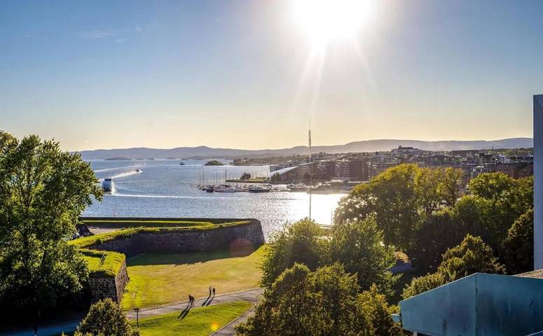 Apartamento para 4 personas, con vistas en Oslo Municipio