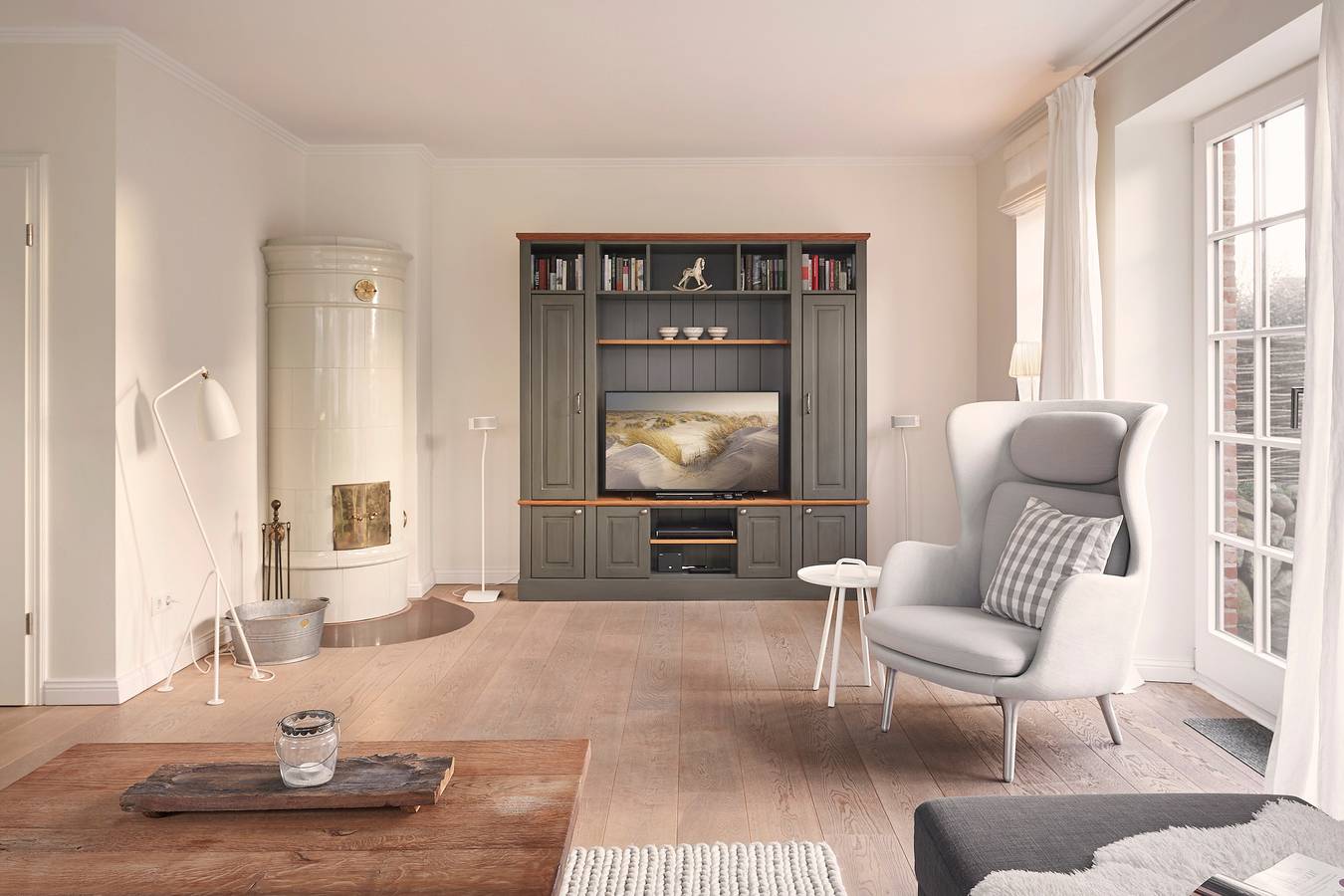 Tidenhus Flut in Nieblum, Föhr