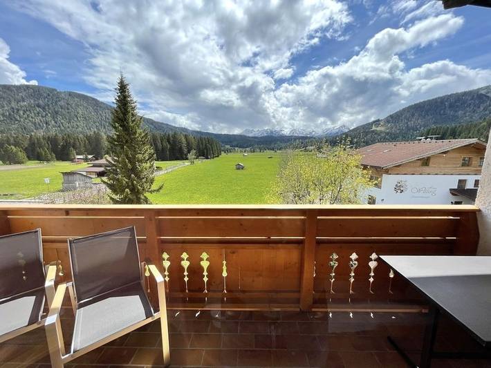 Hütte für 2 Personen, mit Sauna und Balkon sowie Ausblick und Garten, mit Haustier in Leutasch - 4