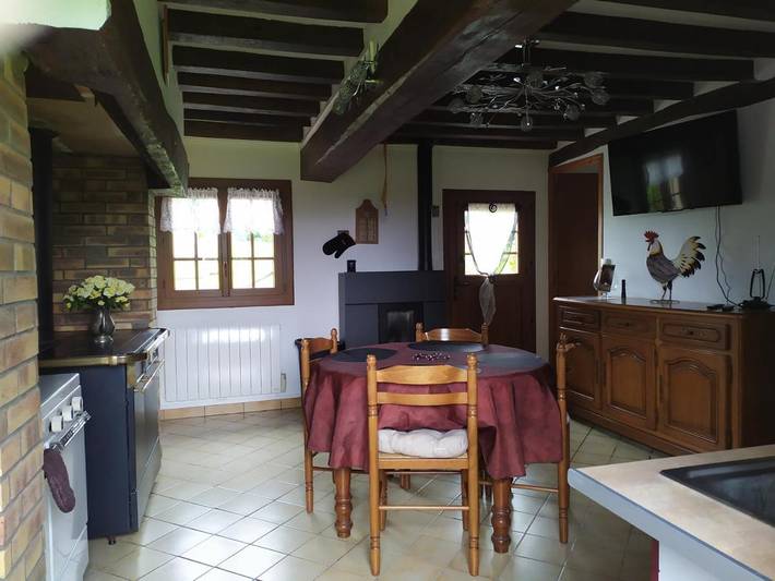 Location de vacances pour 3 personnes, avec vue et jardin à Les Grandes-Ventes - 4