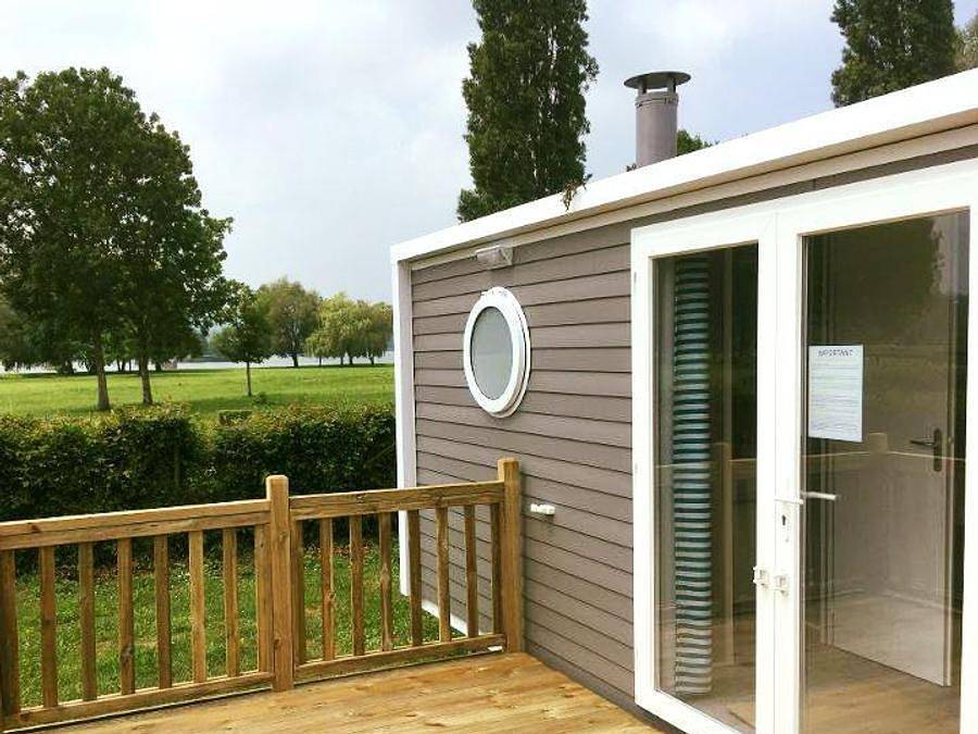 Camping Du Lac Terre d'Auge, Pont-L'Evêque - Pont L'Evêque - Mobile home 6 persons - 3-bedroom mobile home, 32m², with in Sainte-Famille-en-Auge, Lisieux region