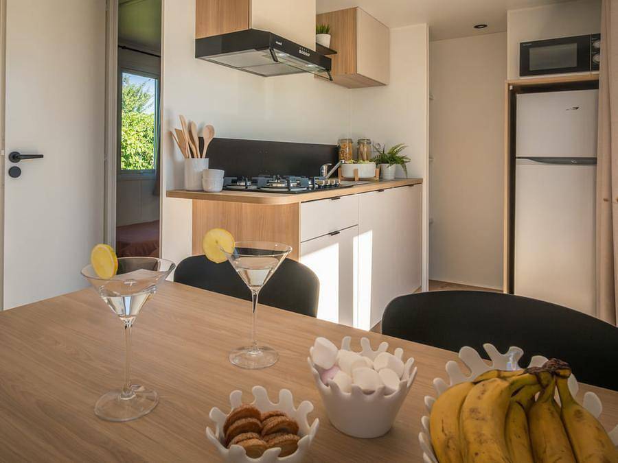 Camping Le Ragis - Mobilhome 4 personas - Premium 2 dormitorios con aire acondicionado y lavavajillas in Challans, Valle del Loira