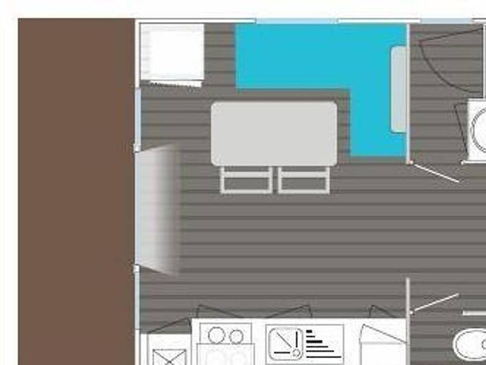 Camping Harrobia - Mobilheim 4 personen in Bidart, Bayonne und Umgebung