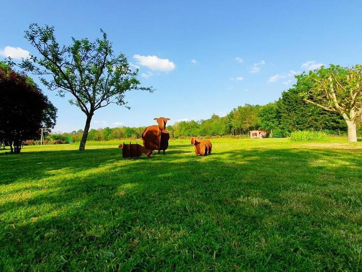 Location de vacances pour 4 personnes, avec sauna ainsi que jardin et terrasse à Luzillé - 4