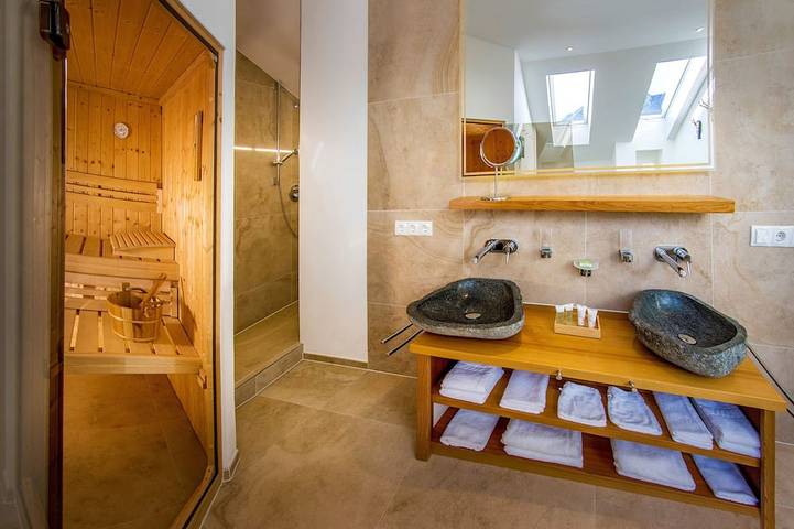 Ferienwohnung für 4 Personen, mit Balkon und Sauna in Wallgau - 3