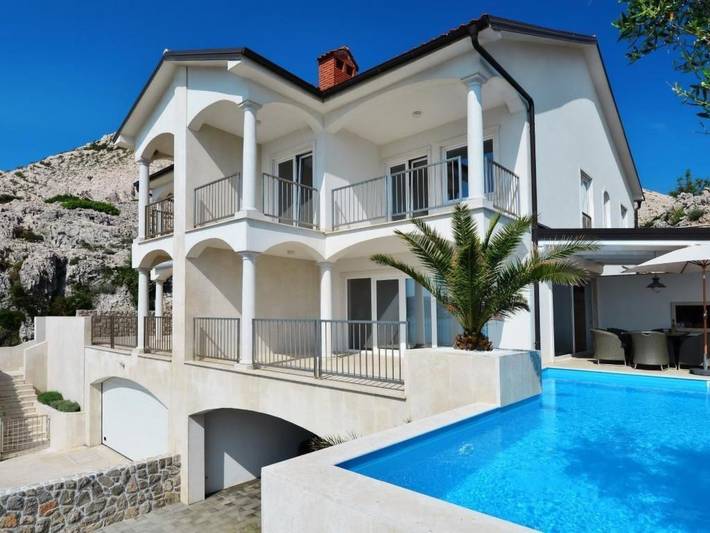 Ferienvilla Mar - Insel Krk - Direkt am Strand in Punat, Krk