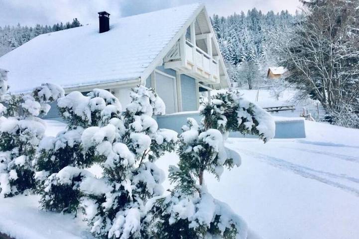 Chalet voor 9 personen, with tuin and zwembad as well as sauna, met huisdier in Gérardmer
