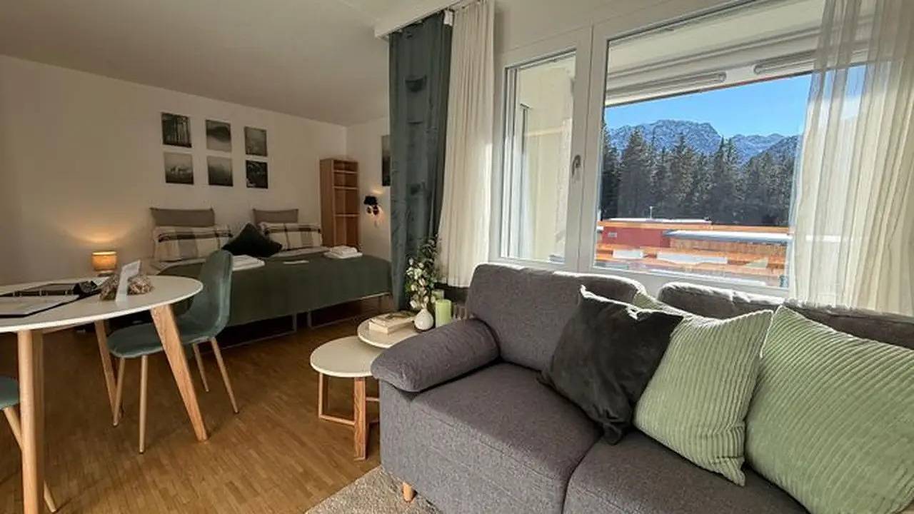 Ganze Ferienwohnung, Ferienwohnung für 2 Personen (26 m²) in Arosa in Arosa, Plessur Alpen