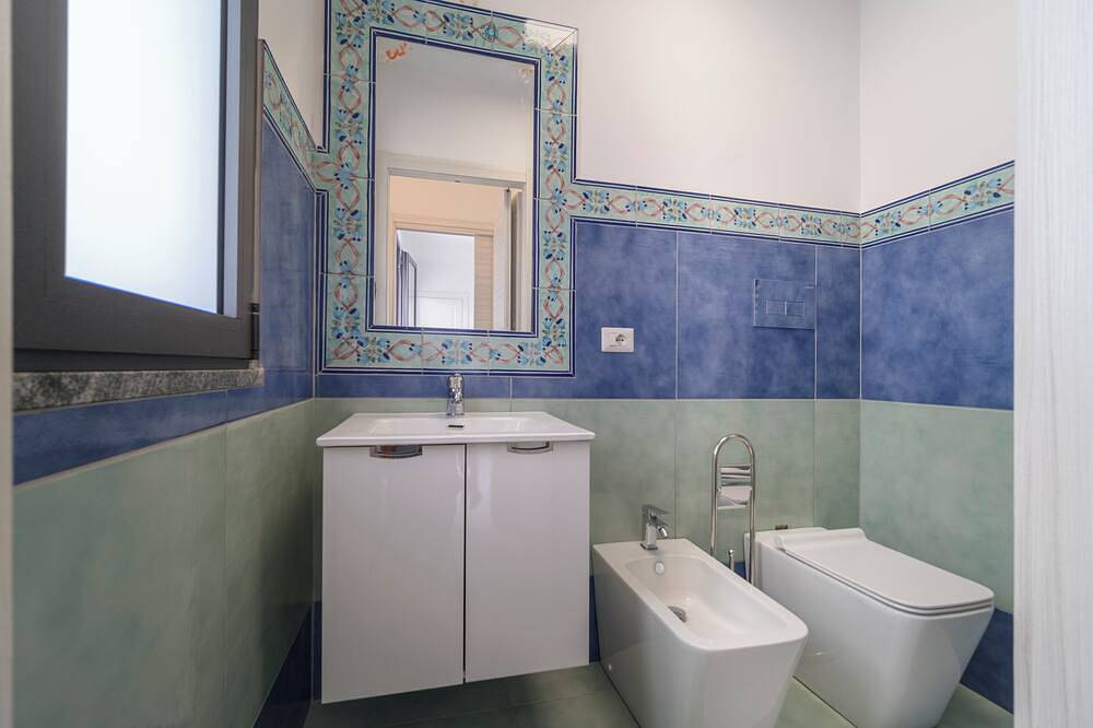 Poseidon studio apartment with sea view and pool access in Fondachello, Catania Province