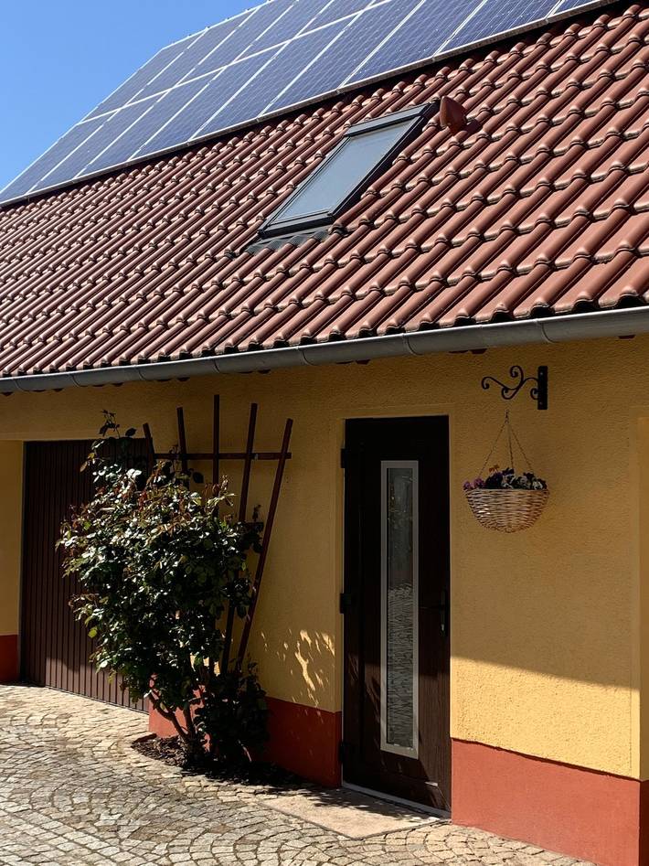 Ferienwohnung für 4 Personen, mit Garten