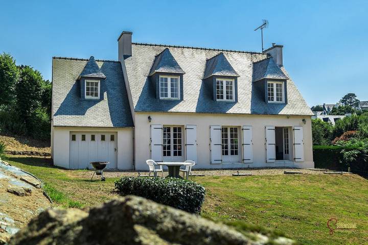 Maison d’hôte pour 10 personnes, avec Vue sur l’océan ainsi que Balcon/Terrasse et Jardin