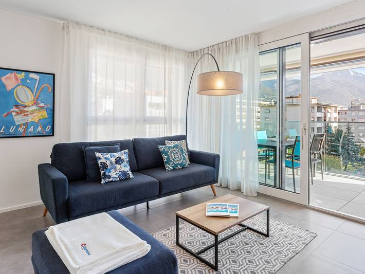 Ferienwohnung für 2 Personen, mit Balkon, mit Haustier am Lago Maggiore (Schweiz)