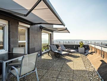 Ferienwohnung für 2 Personen, mit Balkon und Seeblick in Tettnang