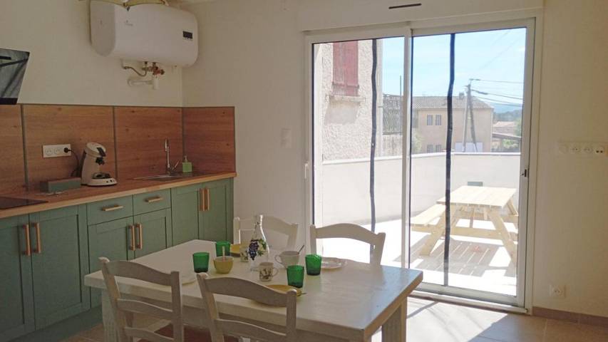 Maison de vacances pour 4 personnes, avec terrasse et vue