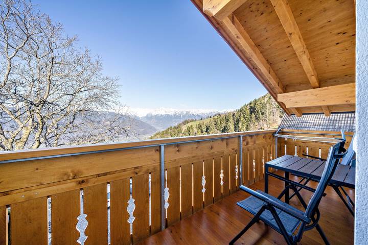Ganze Wohnung, Ferienwohnung Gruberhof mit Bergblick, Gemeinschaftsgarten und WLAN in Vöran, Sarntaler Alpen