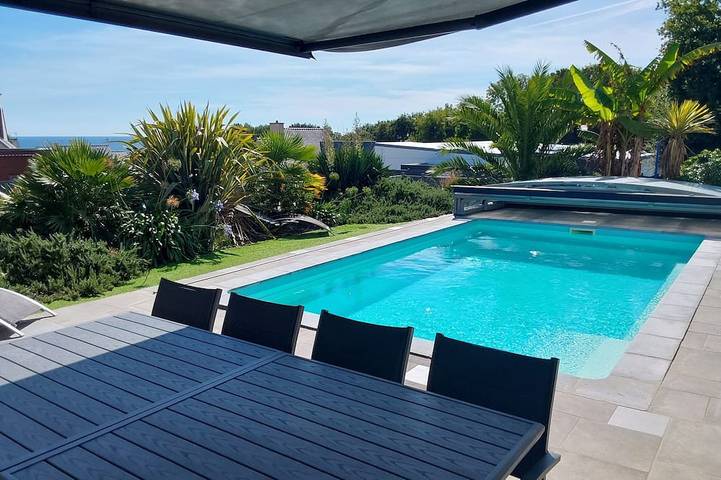 Ferienhaus für 10 Personen, mit Garten, mit Haustier