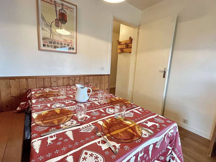 Gîte pour 6 personnes, avec balcon à Megève - 4