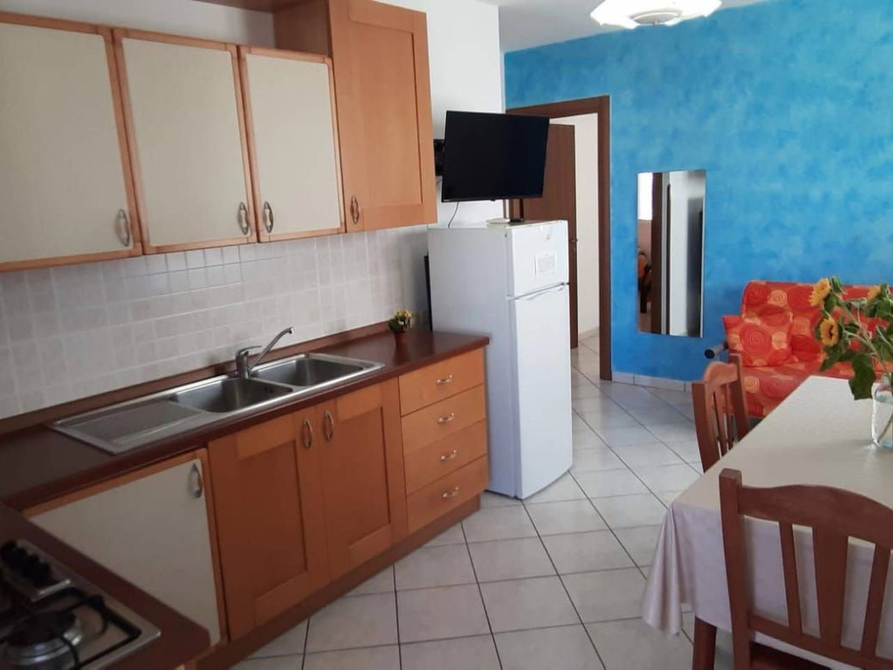 Ganze Wohnung, 'Elba 1' mit Balkon in Torre San Giovanni, Golf von Tarent