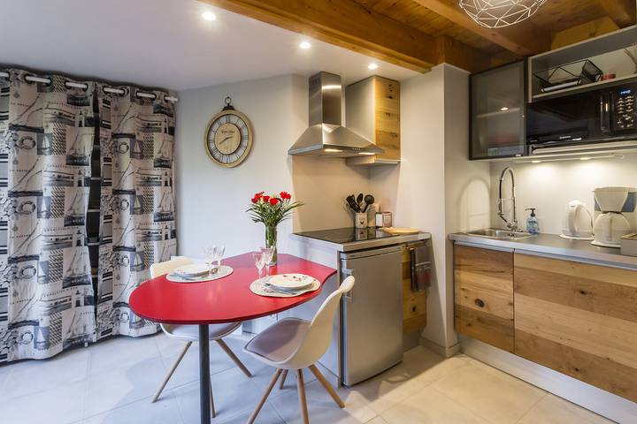 Gîte für 2 Personen, mit Garten