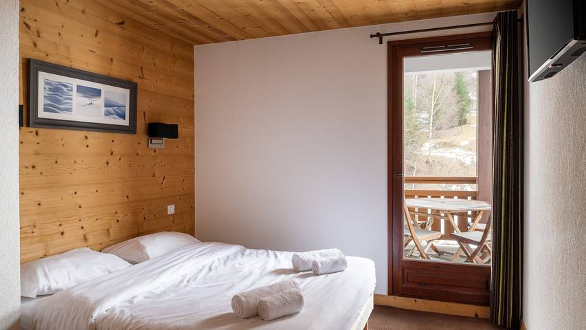 Appartement entier, Appartement de vacances pour 10 personnes avec balcon in Vallorcine, Région de Bonneville