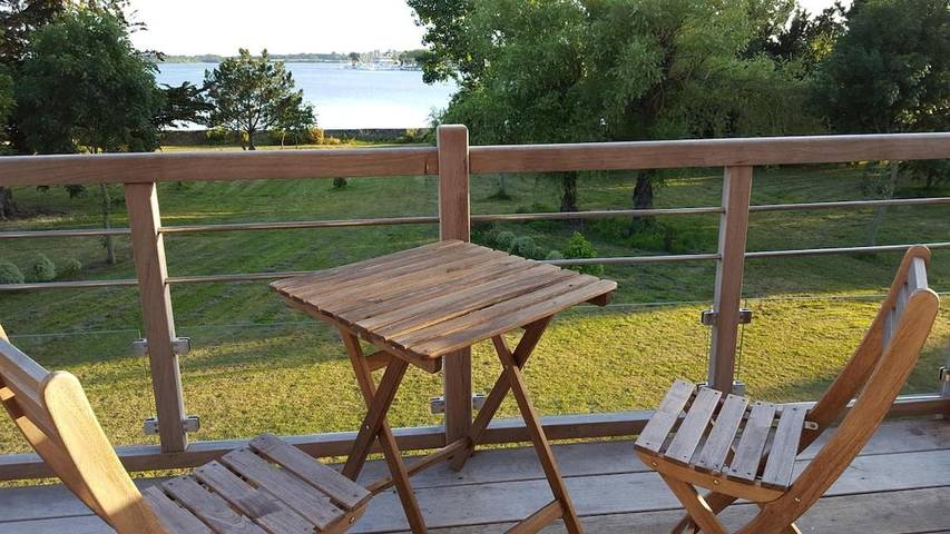 Ferienhaus für 6 Personen, mit Garten und Ausblick