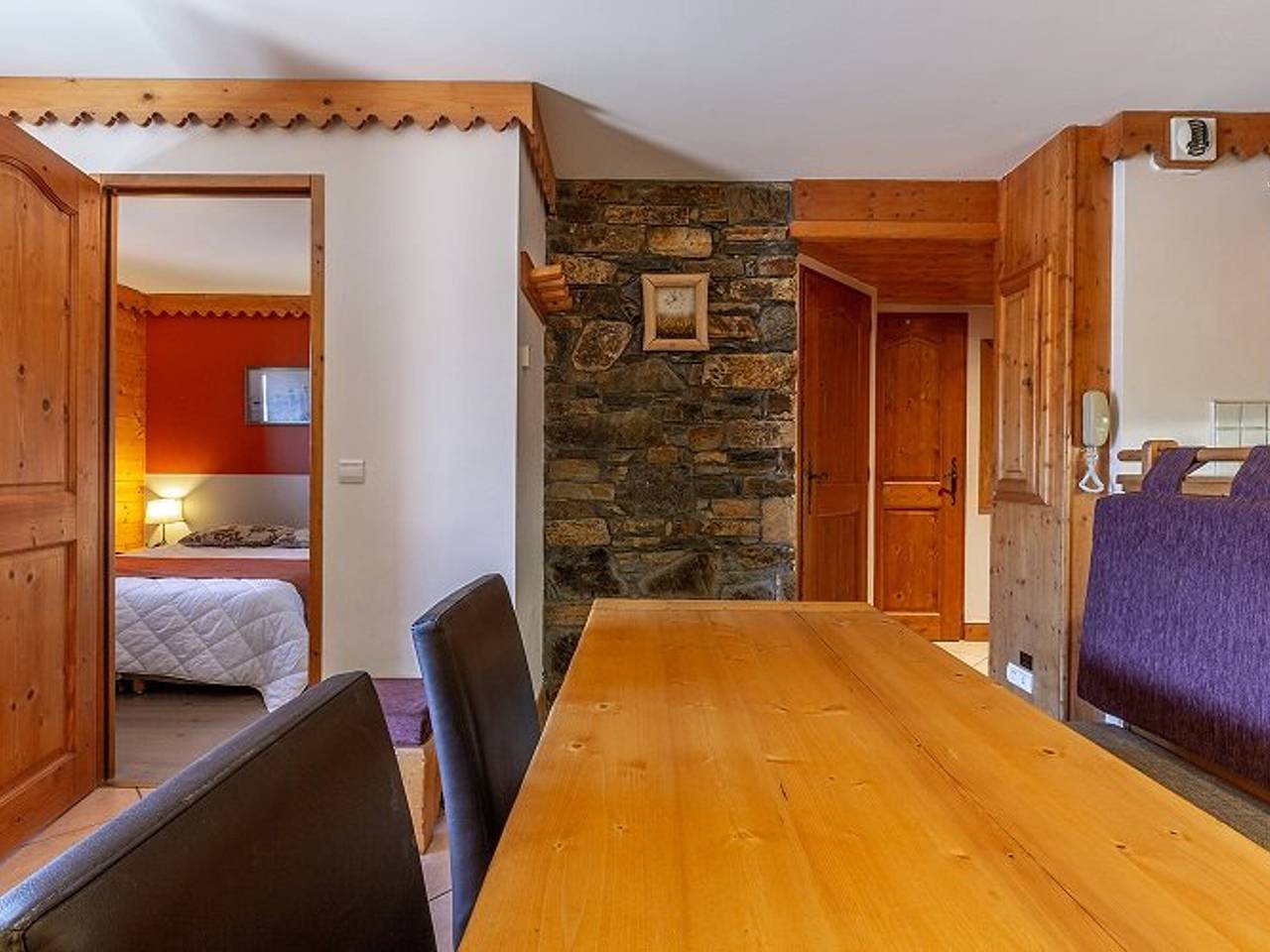 Appartement entier, Appart 6 pers, piscine, parking, Plagne Aime 2000 in Aime 2000, Aime-la-Plagne
