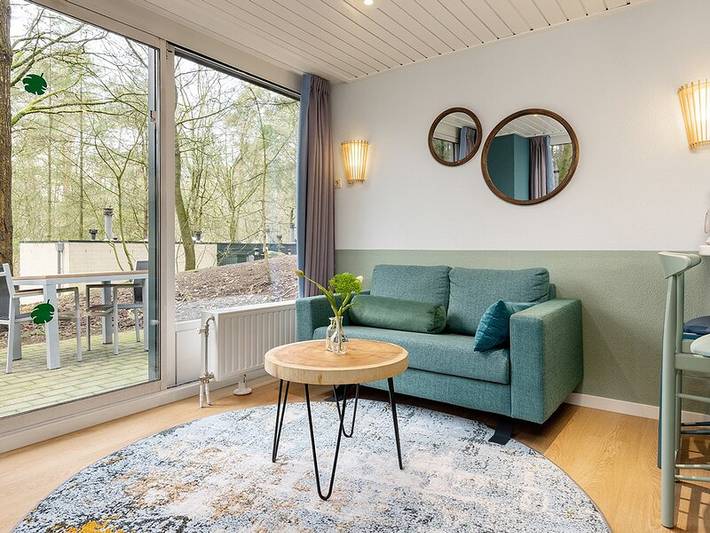 Lodge voor 2 personen, met tuin en kinderzwembad in Limburg